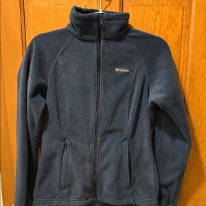 Columbia Navy Full-Zip Fleece Jacket XS